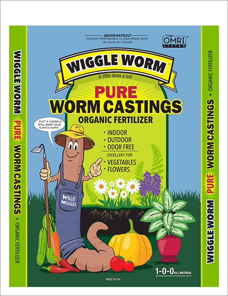 Wiggle Worm Soil Builder 4.5 lb bag - Landscaper